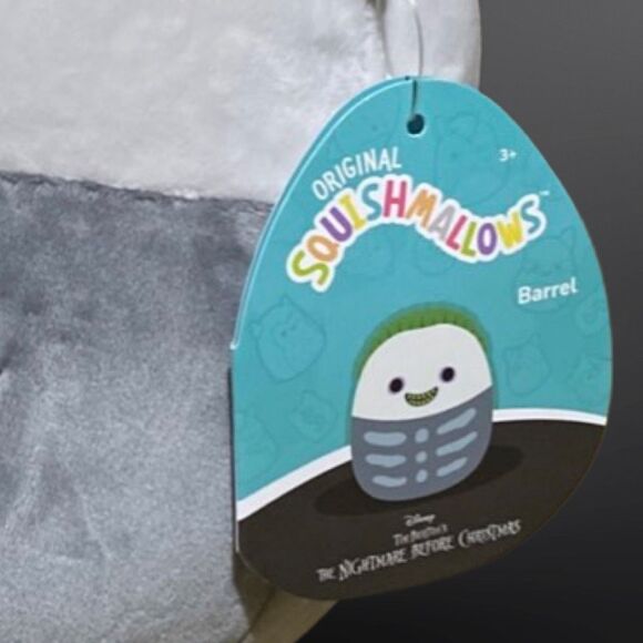 NWT Mayor Lock Shock Barrel Disney's Nightmare Before Christmas Squishmallow 10" - Picture 6 of 12